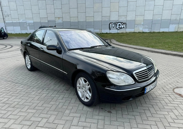 Mercedes-Benz Klasa S cena 34900 przebieg: 162000, rok produkcji 2000 z Białystok małe 781